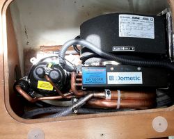 After custom refrigeration install After custom refrigeration install