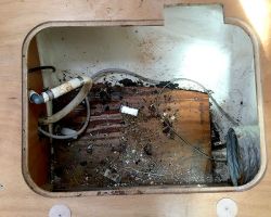 Before Before refrigeration install